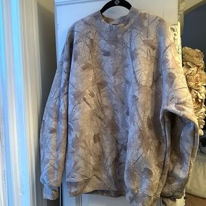 Viral tik tok camo crew neck